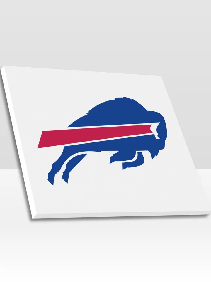 Buffalo Bills Frame Canvas Print, Wall Art Home Decor Poster