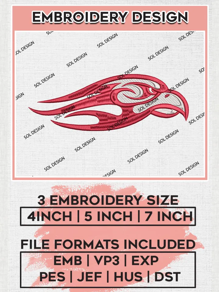 Liberty Flames Head Mascot Team Logo embroidery designs, NCAA Liberty Flames Machine embroidery designs, NCAA College Team Logo embroidery designs, Machine embroidery designs, Digital Download