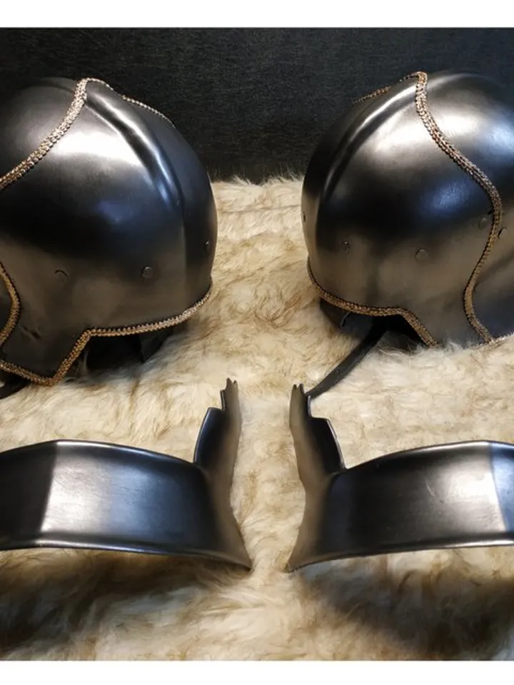 Witcher cosplay costume larp armor temerian armor - temerian helmet - wild hunt