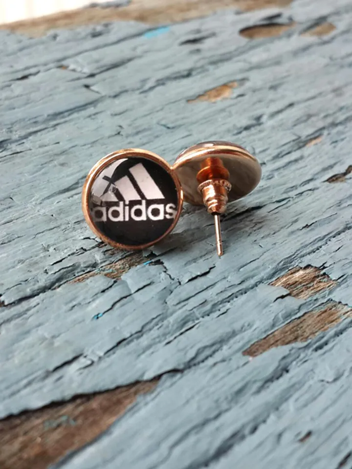 Logo Adidas learrings studs