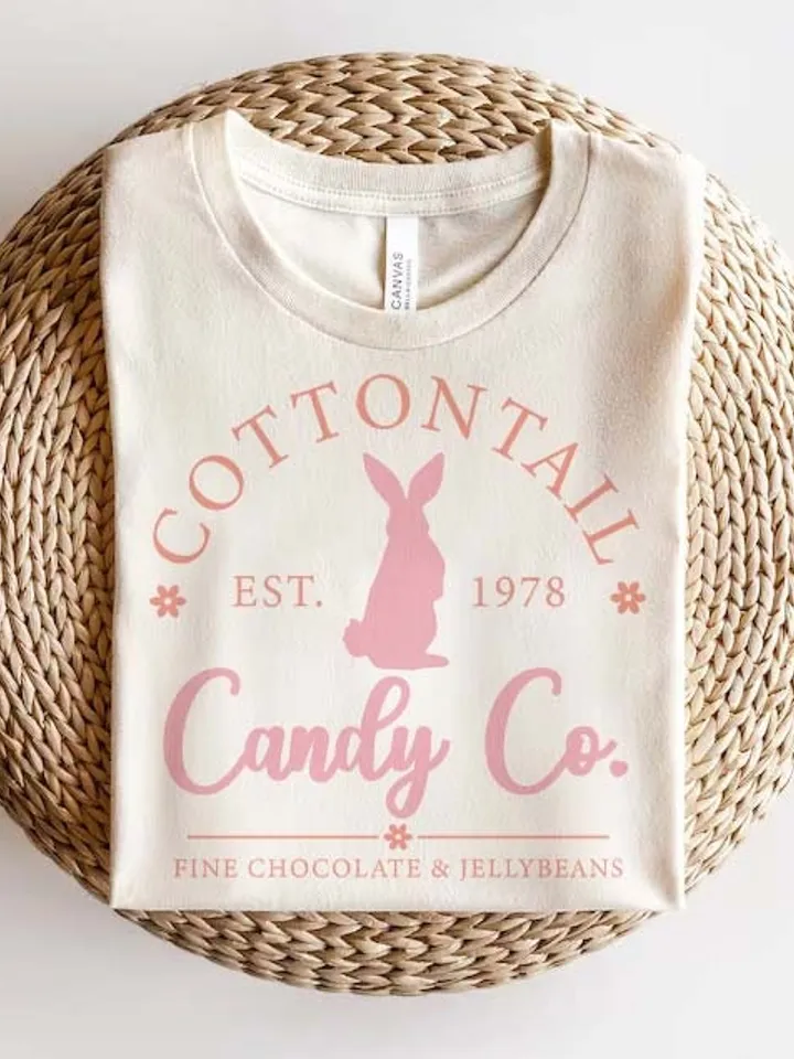 Easter svg, Cottontail Candy Company svg, Bunny svg, funny Easter svg, Easter shirt svg, digital download, Svg, Png, PDF Download File.