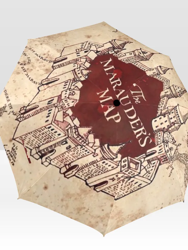 Marauders Map Harry Potter Umbrella
