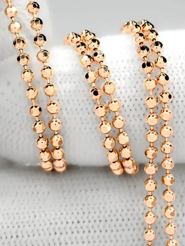 Chain Silver gold plated 925 assay value, Fantasy weave