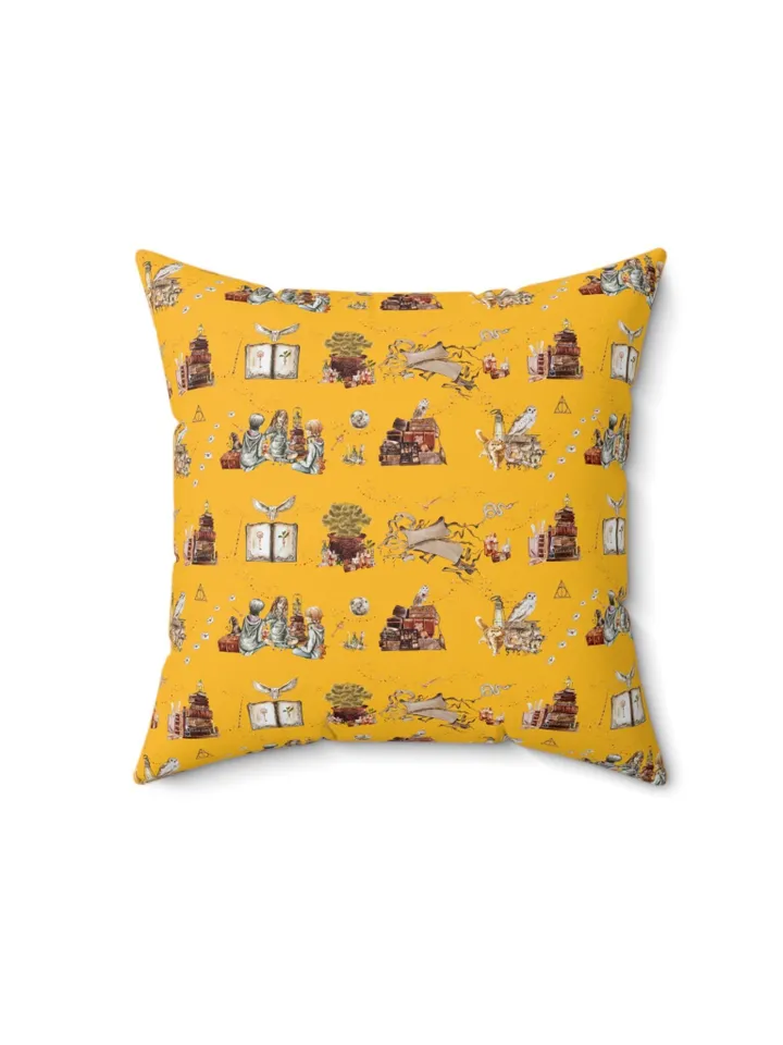 Wizarding World Baby Pillow; Magic School Pillow Owl Key Magic World Custom Wizard Pillow Gift for Baby Magic School Pillow WBB12