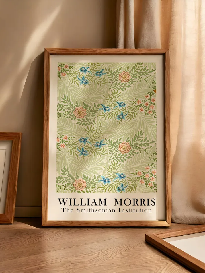 William Morris Wall Art, Vintage Botanical Print, Floral Poster Arts Decor, Digital Download, William Morris Print Digital Download 003