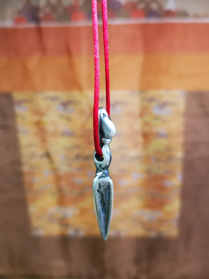 Gandhanra Handmade Tibetan Amulet ,Kila(Dorje Phurba) Pendant, Trantic Buddhism Ritual Implement