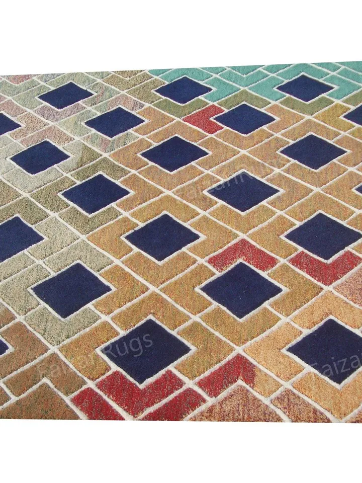 Buy Evelina Kroon Hand tufted multi color rug 100% wool for living room, bed room, kids room in any size 10x14,10x12,9x12,8x10 Hurry up!!!!