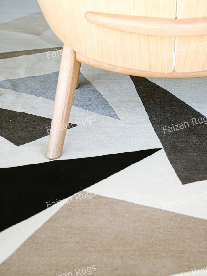 Multi Triangle Hand knotted modern rugs 100% wool for living room, bed room, kids room in any size 9x12,8x10,6x9,5x8,3x5 Hurry up guys!!