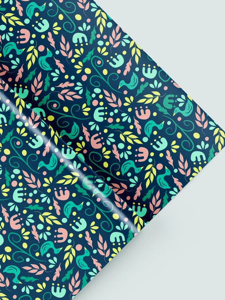 Bright floral patterns with ducks cute vector illustrations