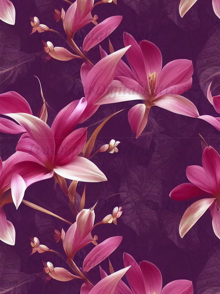 3d Seamless tropical flowers pattern, digital paper, floral pattern, mosaic pattern, commercial use
abstract floral seamless pattern - repeating pattern