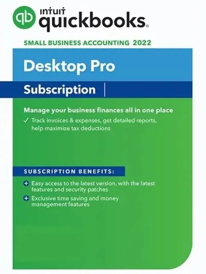 Intuit Quickbooks Desktop Pro 2022 Lifetime key US Edition 3 User