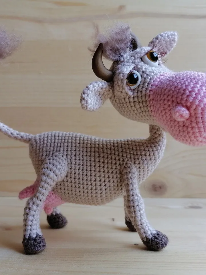 Crochet pattern Cow - digital pattern PDF