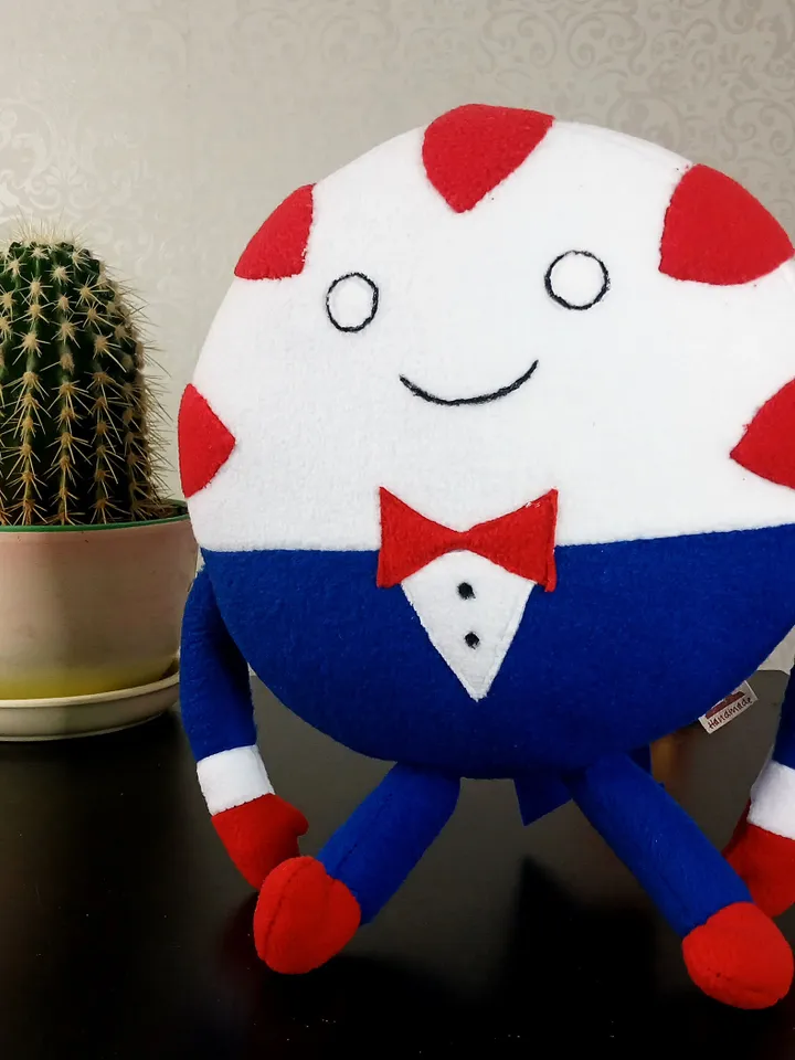 Peppermint butler plush toy