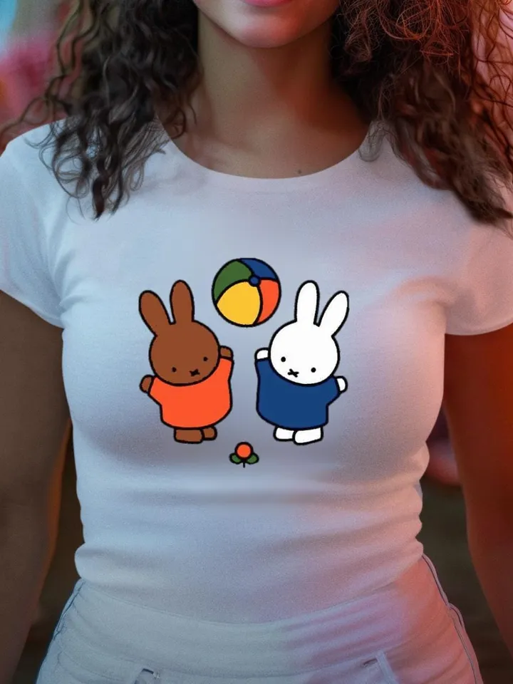 Miffy SVG PNG PDF for Cricut Cameo Silhouette vinyl Stickers Instant Download Miffy Friends Sublimation Cup Kawaii Bunny svg, Miffy Stickers
