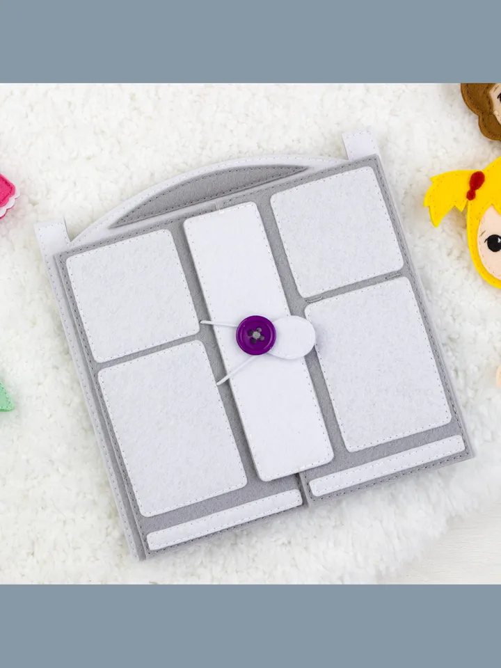 Felt Dolls Sewing Pattern