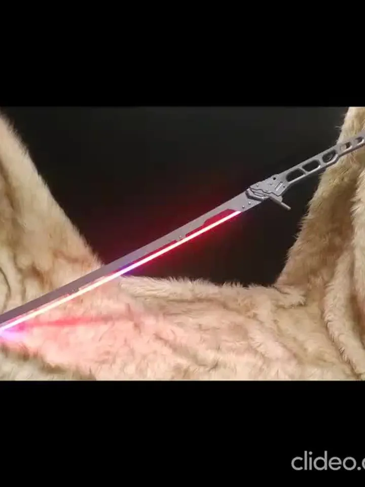 Cyberpunk 2077 Cosplay Katana - multy LED - cosplay sword - light saber - punk