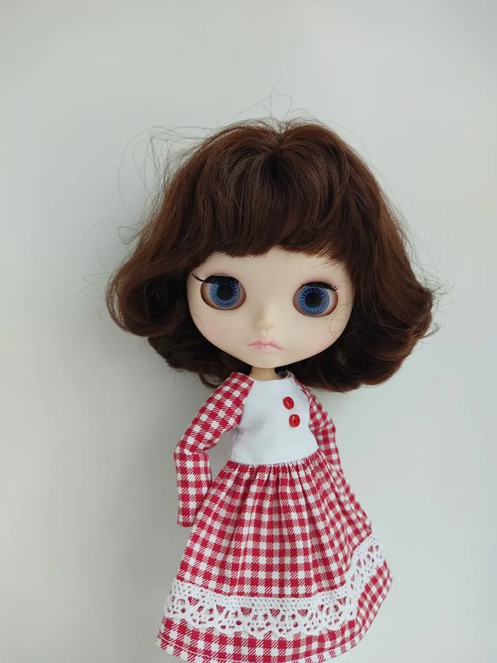 Dress pattern for Blythe dolls