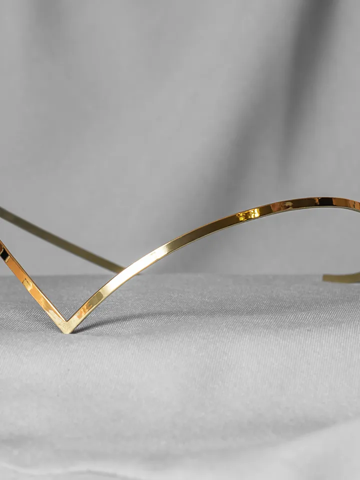 Minimalistic romantic casual styled diadem, fantasy wedding bridal headpiece, elven jewelry Milano