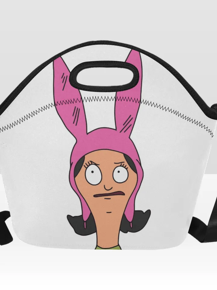 Louise Belcher Bobs Burgers Neoprene Lunch Bag, Lunch Box