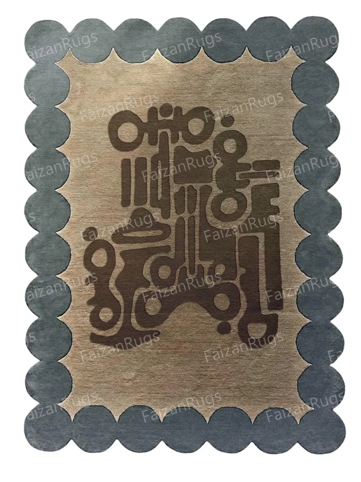 Paysage Ghodrati Hand Tufted Rug 100% Wool For Living Room, Bed Room, Kids Room In Any Size 3x9,4x12,10x14,10x12,9x12,8x10