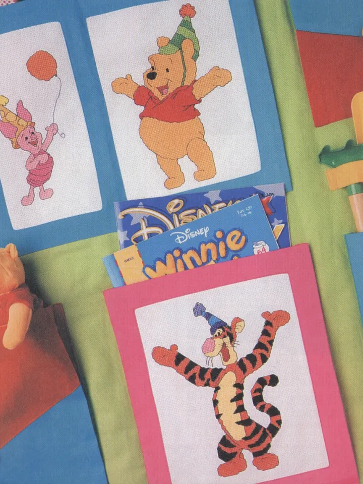 Winnie Pooh and Friends Cross Stitch Pattern Digital Download PDF