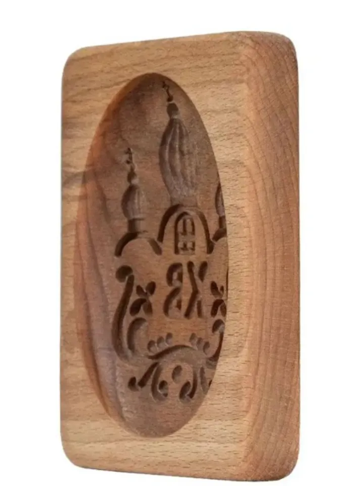 Egg Embossed cookie mold, cookie cutter, wooden mold, Wooden stamp stamp for gingerbread cookies springerle stamp