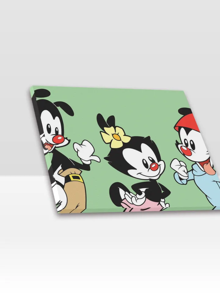 Animaniacs Frame Canvas Print