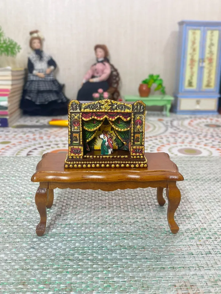 DIGITAL DOWNLOAD FOR PRINT. TUTORIAL.Video master class on creating a puppet theater.1:12.