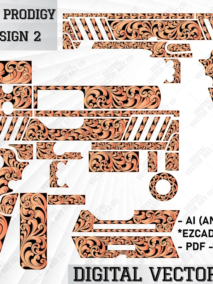 Springfield Prodigy ScrollWork | Springfield Customs Art Work | Springfield Engraving |