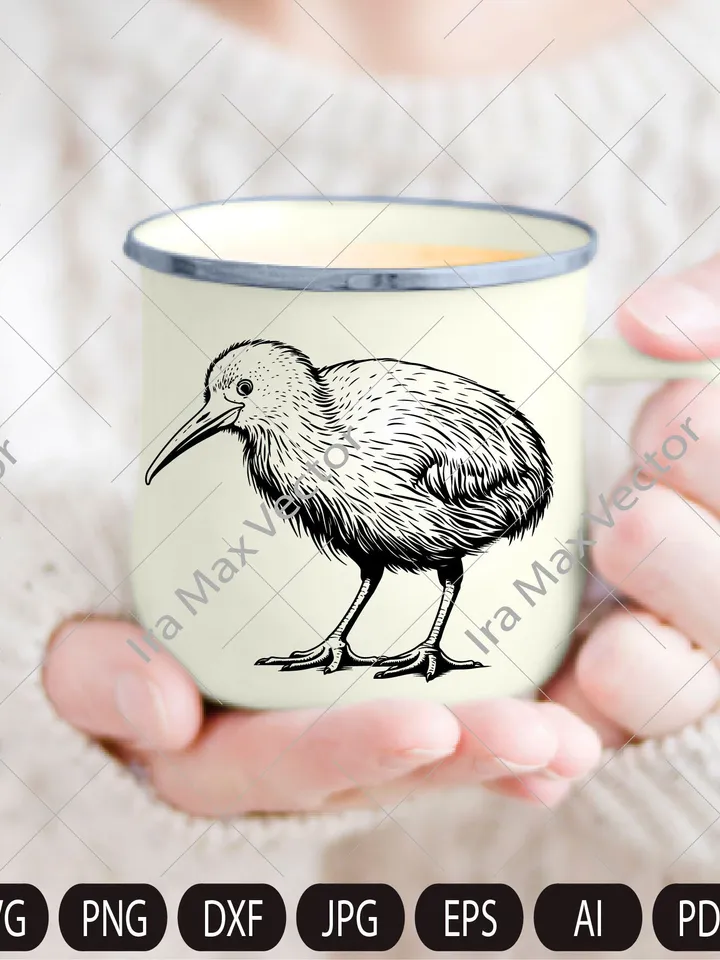 Kiwi SVG, Kiwi Bird svg, Kiwi Bird detailed, Kiwi png , Kiwi clipart, Kiwi Bird Clipart, Kiwi Bird svg files , Kiwi art