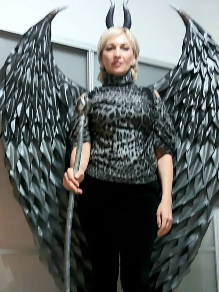 Large Maleficent wings, Black Angel Wings, Maleficent Costume, Cosplay wings, Gothic wings, Halloween