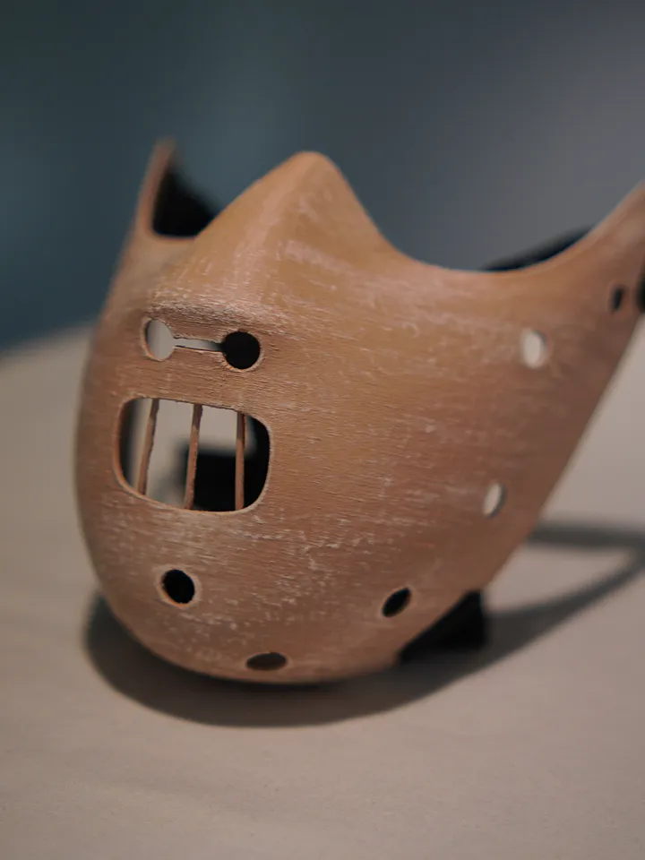 Hannibal Lecter mask from The Silence of the Lambs Hannibal Lecter mask