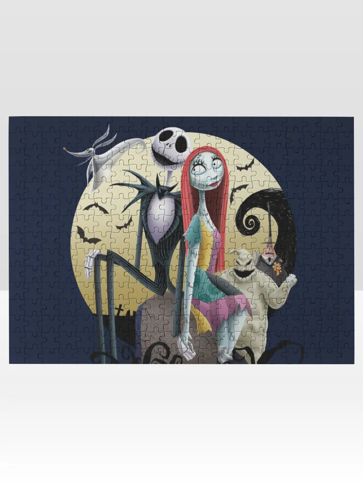 Nightmare before Christmas Jigsaw Puzzle Wooden