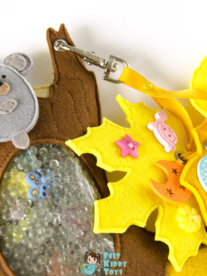 I Spy Bag from felt, PDF Pattern and Tutorial
