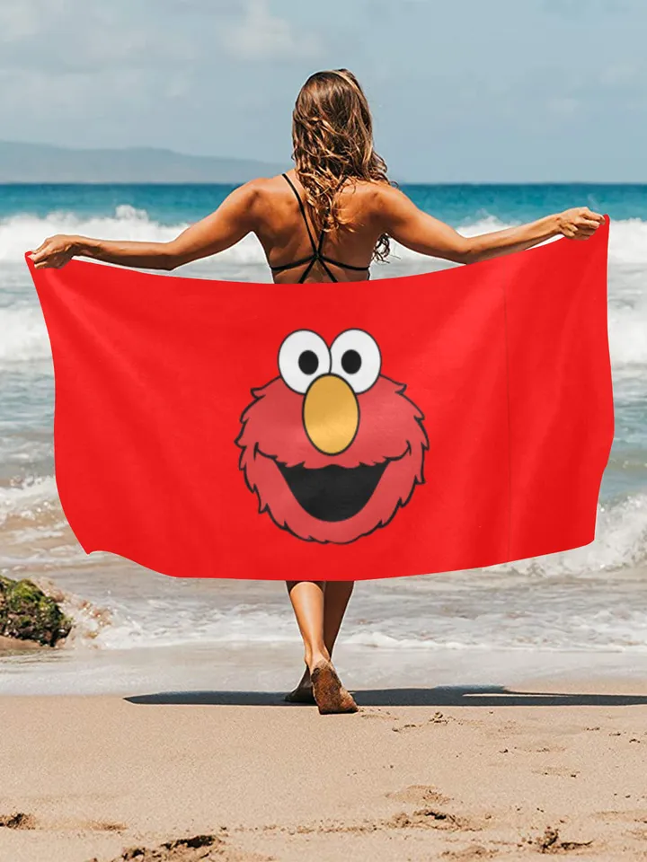Elmo Beach Towel