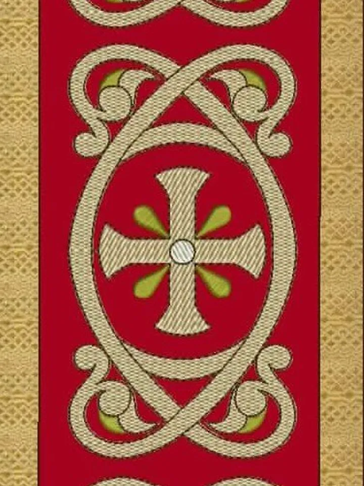 "Byzantine ornament" designs for machine embroidery.