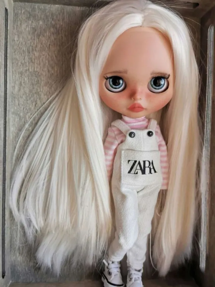 Blythe Doll Custom OOAK TBL Long Hair Princess Doll Gift for Girl Collectible Doll
