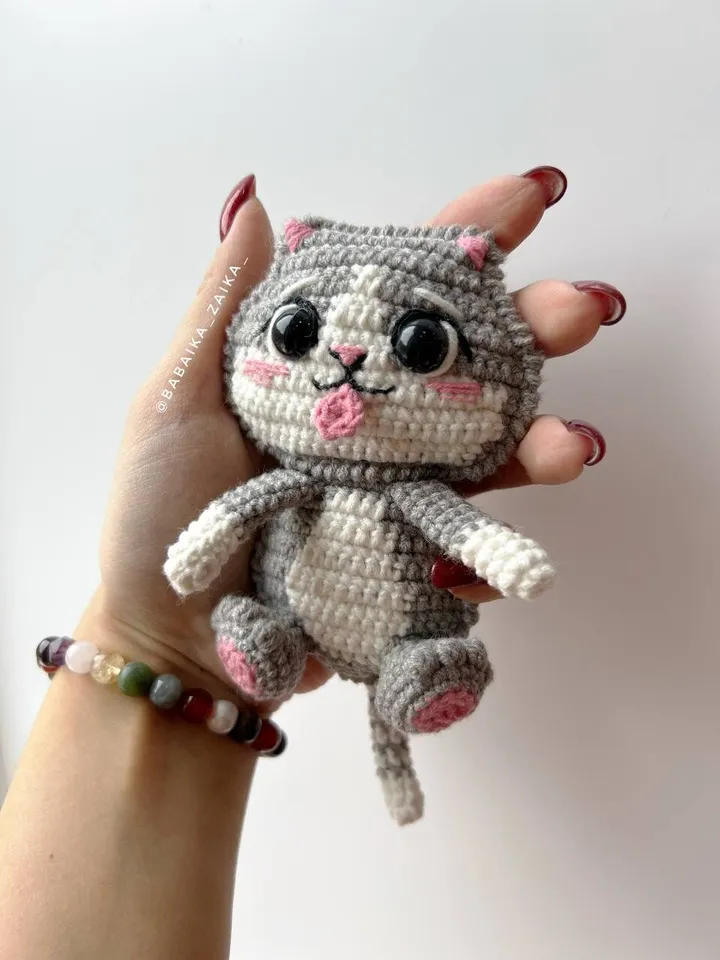 PDF Crochet Pattern Avocado Cat, Amigurumi AvoCato pattern, Cute cat, Animal pattern, Amigurumi animal, Crochet animal, Crochet Avocado