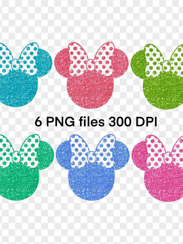 Циклы мышиных ушей PNG, дизайн сублимации мышиных ушей