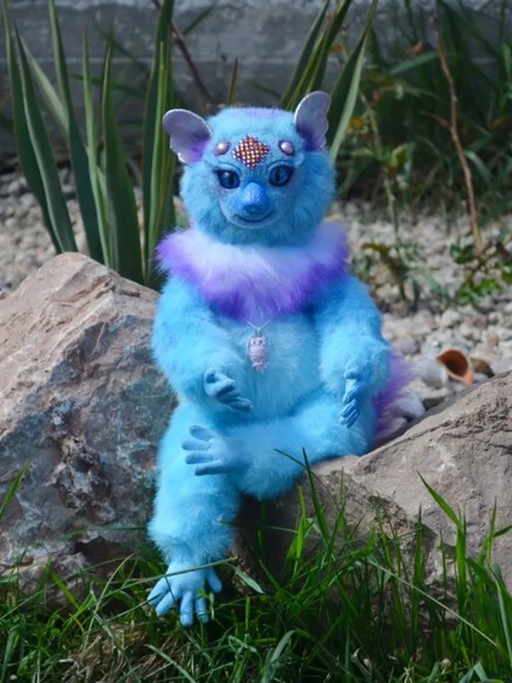 Blue monster.