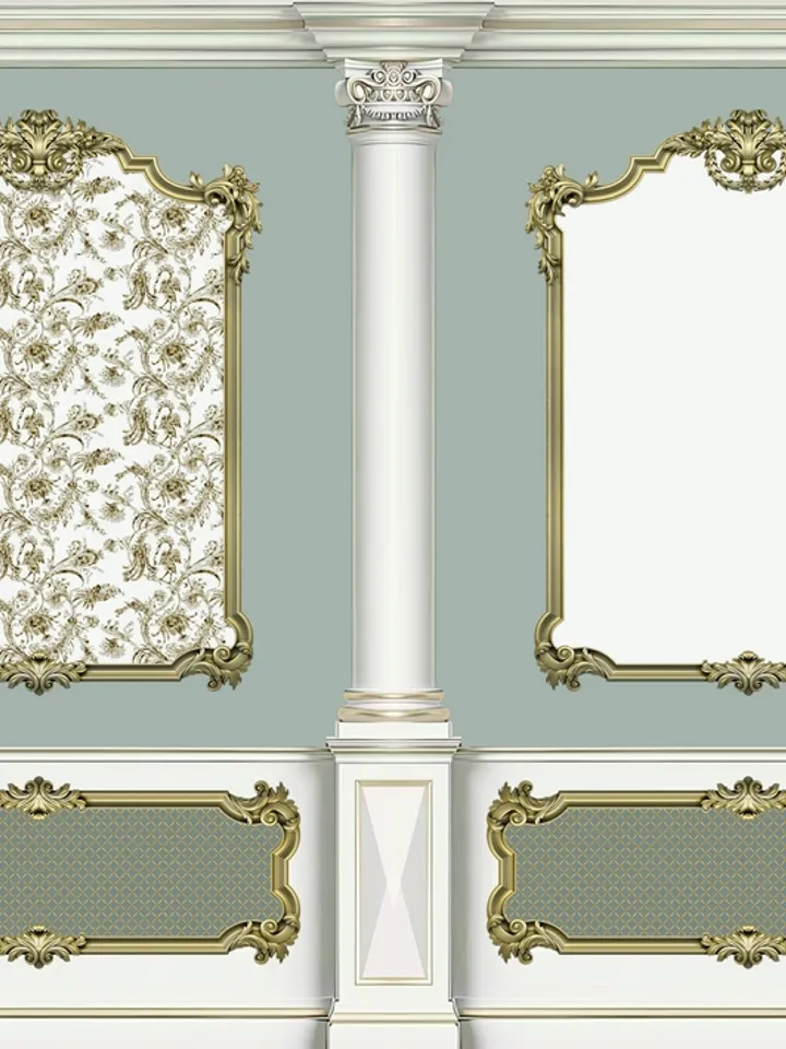 Wallpapers- Set 17-v2 | Printables for Dollhouses and Unique Miniature Projects | Digital Downloads | in Scale 1/12th