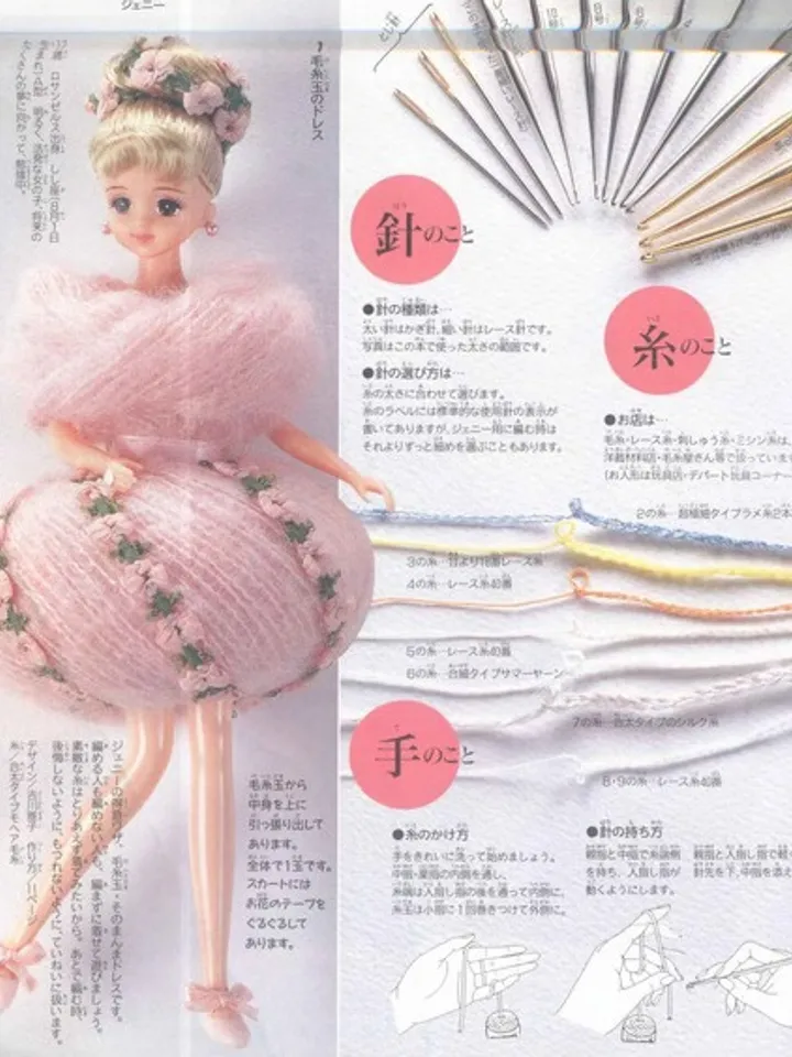 Clothes for Fashionable Dolls Japanese Magazine Sewing Pattern Wardrobe Clothes for Dolls Digital Download PDF