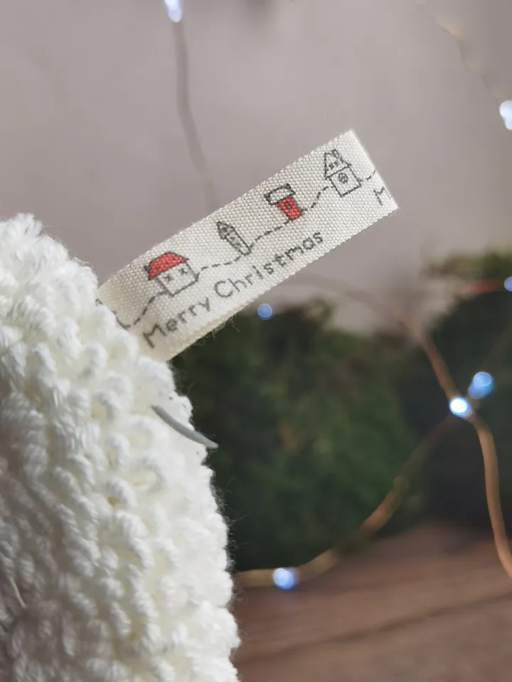 Abominable snowman ornament Yeti gifts Big foot Christmas tree decor snowman door hanger Punch needle ornament Snowman toy