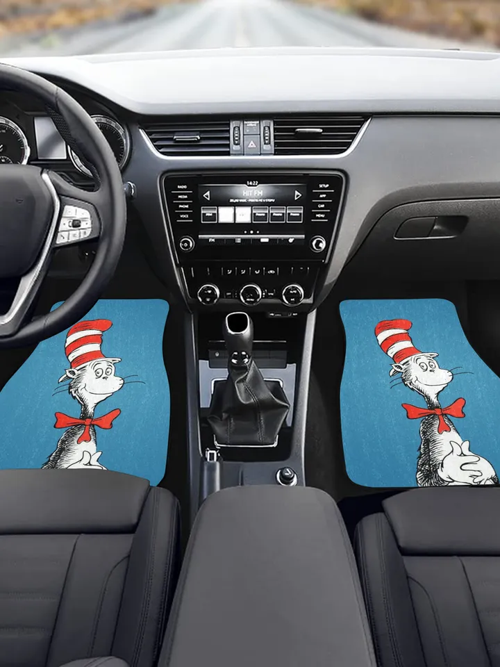 Dr Seuss Front Car Floor Mats Set of 2