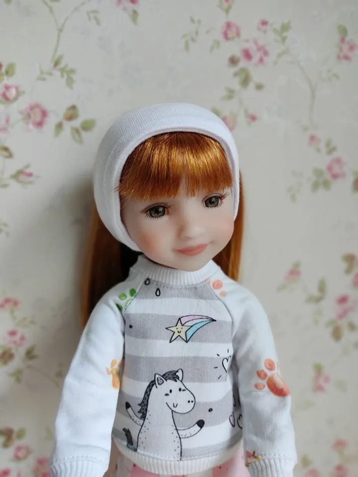 PDF sewing pattern for Ruby Red Fashion Friends dolls.