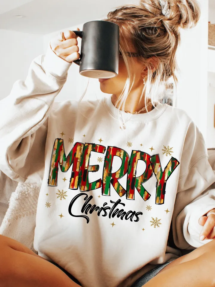 Glitter Merry christmas png, merry doodles png, colorful brushstroke christmas png, glitter christmas png, christmas png, tis the season png