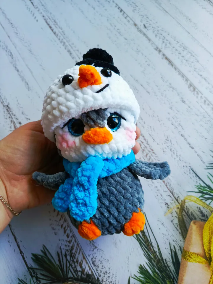 Crochet Penguin PATTERN, Amigurumi Penguin Pattern, Easy Amigurumi Penguin PDF Pattern