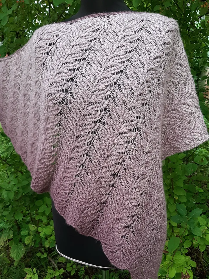 Ombre bridal shawl,lilac hand knit wrap,boho wedding,evening scarf gifts ,mom birthday gift,neck warmer, wool shawl christmas gift.