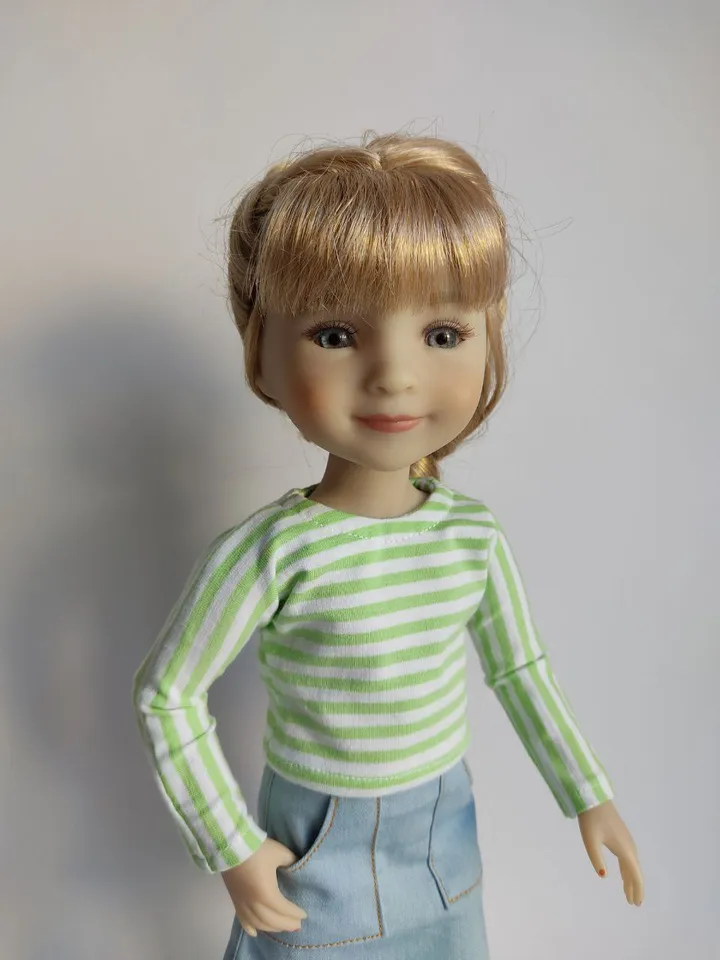 PDF sewing pattern for Ruby Red Fashion Friends dolls.