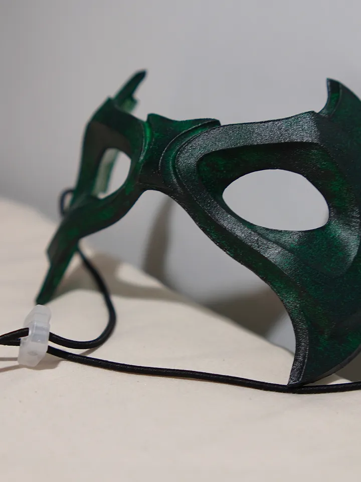 ROBIN 6 Green Mask from Batman Robin 6 Batman mask